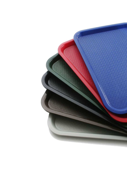 Fast Food Polypropylene Tray 30.5x41.5cm Red