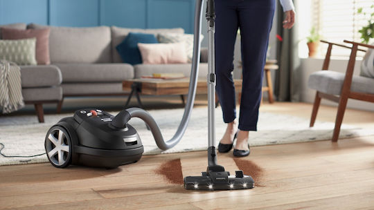 Philips XD8122/10 Aspirator 900W cu sac 4lt Neagră