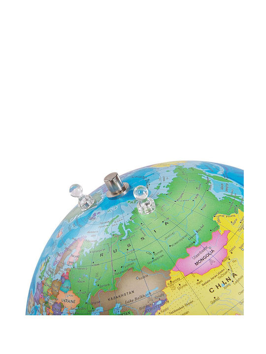 Globe Magnets 29 Cm Blue Cartier