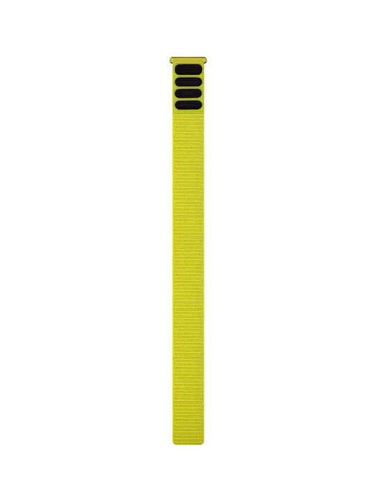 Garmin Ultrafit 22 Amp Yellow Nylon Strap