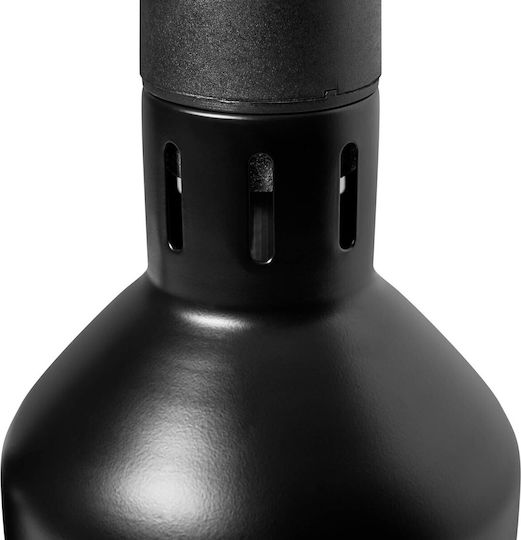 Infrared Hanging Food Warmer Lamp Black 17 Cm Diameter 250 W
