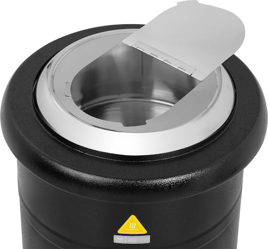 Electric Soup Pot Thermos 13 L 600 W Black