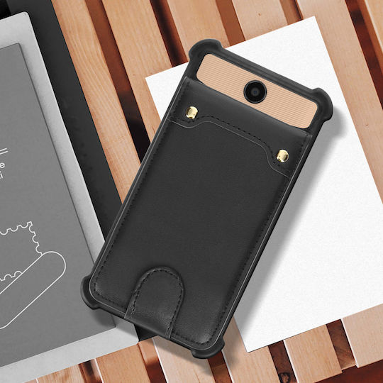 Universal Shock Absorbing Case 5.0" – 5.3" Smartphones + Card Slots – Black