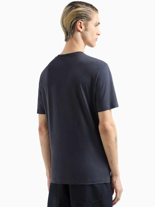 Emporio Armani Men's Short Sleeve T-shirt dark blue