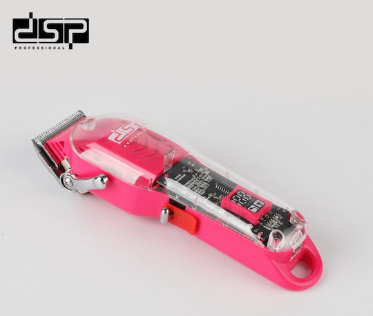 DSP 91208 Professional Rechargeable Hair Clipper Pink 615723