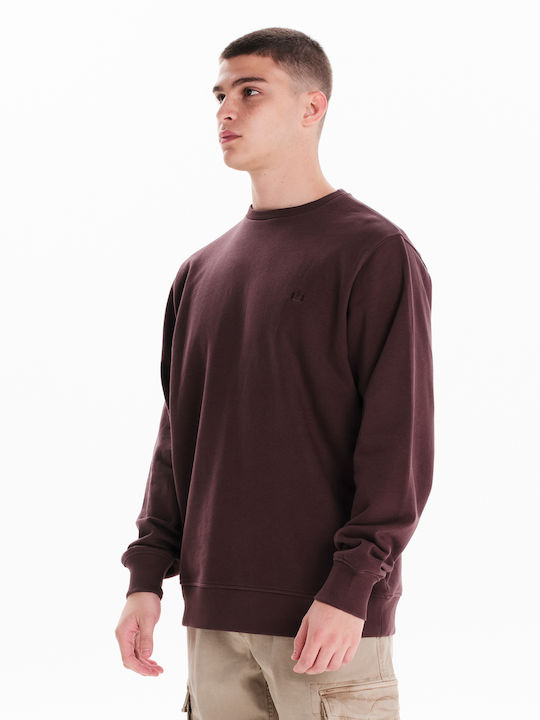 Emerson Herren Sweatshirt Burgundisch