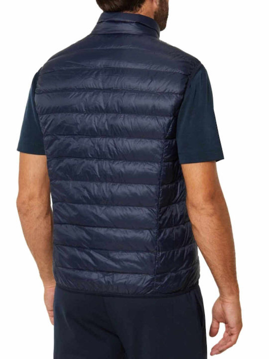 Emporio Armani Men's Sleeveless Jacket Navy Blue