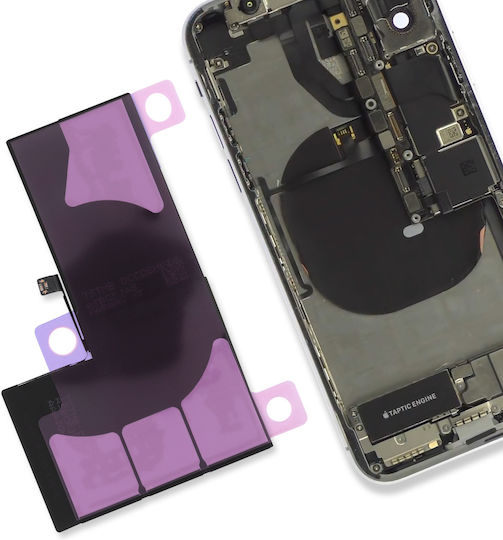 Clappio Battery Adhesive Iphone X Secure Fixation Transparent
