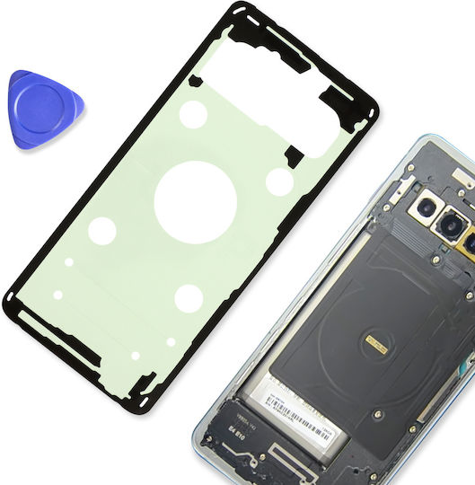 Autocolant Baterie Clappio Galaxy S10 Autocolant Dublu Adeziv Transparent