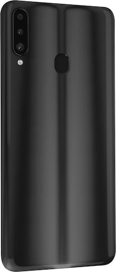 Akkudeckel Samsung Galaxy A20s Kameralinse Schwarz
