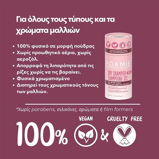 Foamie Berry Dry Shampoo for Volume & Shine for Oily Hair 40gr