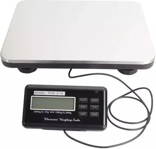 Electronic Platform Scale with Weighing Capacity of 300kg and Division 100gr
