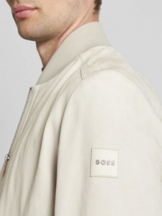 Μπουφάν Bomber Light Beige