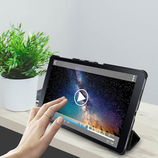 Trifold Flip Stand Case Samsung Galaxy Tab A 10.5 Slim Cover – Black