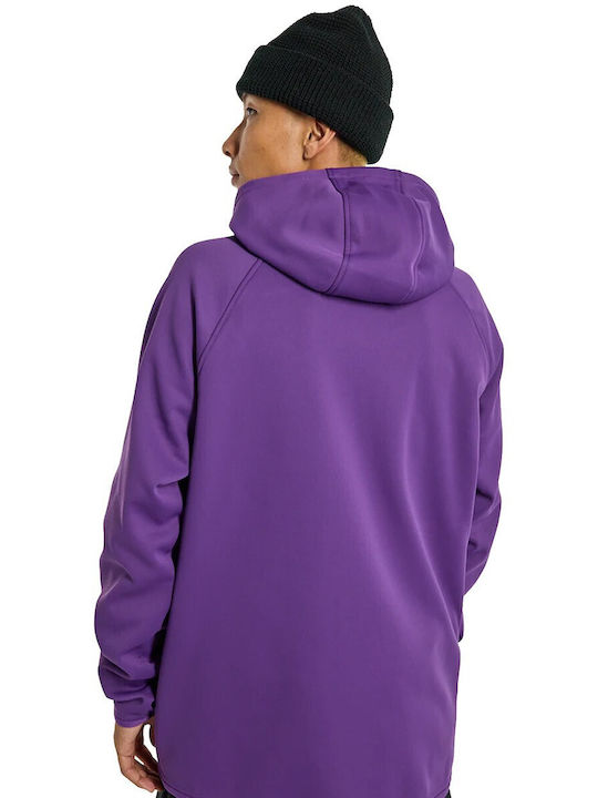 Burton Crown Weatherproof Men's Sweatshirt with Pockets Purple