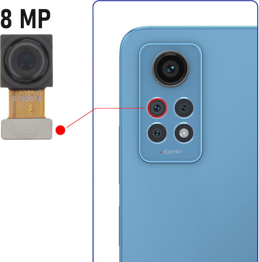 Relife Camera Modul Redmi Note 12 Pro 4g 50mp Ultra Wide-angle Sensor Black