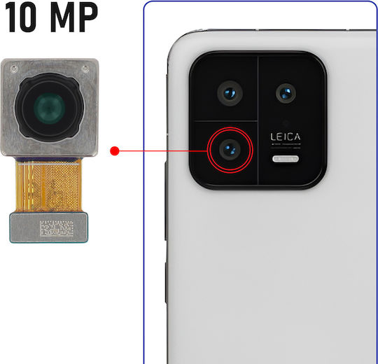 Clappio Camera Modul 13 5g 10mp Zoom 3.2x Black