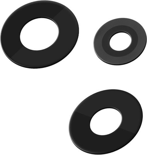 Clappio Camera Lens Redmi Note 12 Pro Plus Compatible Part Black