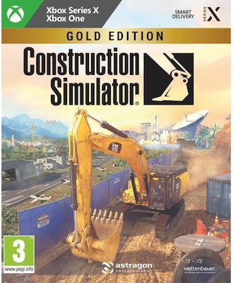 Construction Simulator Day One Edition Xbox Series X Game (French Cover)