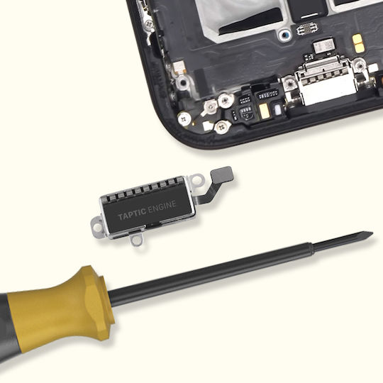 Clappio Replacement Vibrator Apple Iphone 15 Pro Black