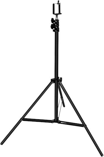 Trepied Extensibil de la 72 Cm la 210 Cm pentru Smartphone Cameră Lumină Linq Negru