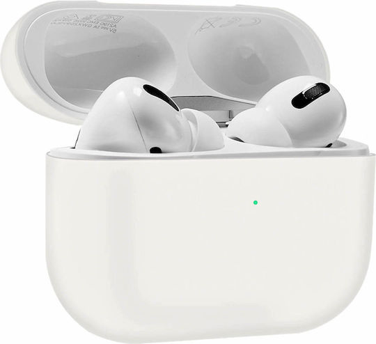 Airpods Pro Silicone Case Soft-touch Matt Effect Qi Wireless Charging White
