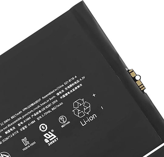 Вътрешна батерия за iPad Air 5 6 10.2 2019/2020 8827mAh съвместима
