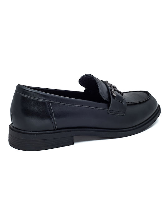 Callesta Women's Moccasins in Black Color