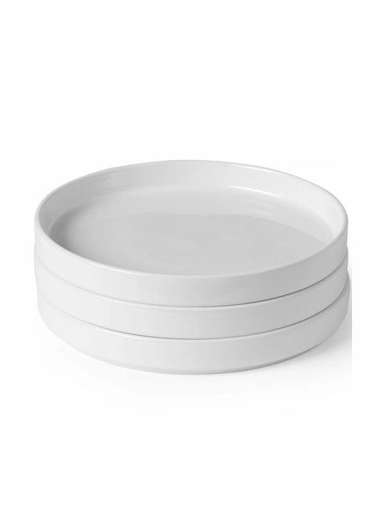 Hendi Plate Shallow made of Porcelain White 24cm 6pcs