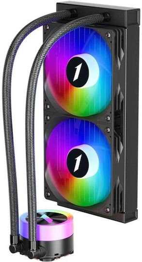 1STPLAYER Thunderstorm TS1 240 Υδρόψυξη AIO CPU με 2 Ανεμιστήρες 120mm και ARGB Φωτισμό