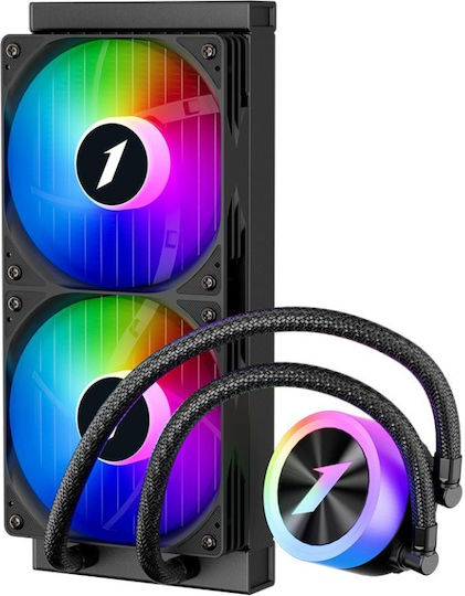 1STPLAYER Thunderstorm TS1 240 Υδρόψυξη AIO CPU με 2 Ανεμιστήρες 120mm και ARGB Φωτισμό