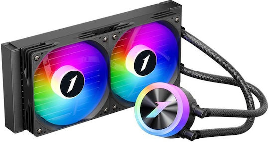 1STPLAYER Thunderstorm TS1 240 Υδρόψυξη AIO CPU με 2 Ανεμιστήρες 120mm και ARGB Φωτισμό