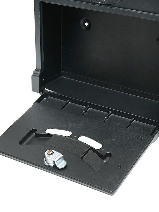 Breckner Cutie Poștală pentru Exterior Metalic în Culoarea Gri 26x9x41cm