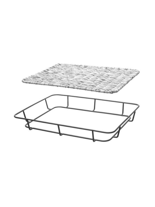 Hendi Καλάθι Ψωμιού Inox Γκρι 40x30x5cm