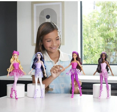 Barbie Ballerina Puppe Color Reveal für 3+ Jahre alt+ Jahre 30cm. (Verschiedene Designs/Sortimente von Designs) 1 Stk
