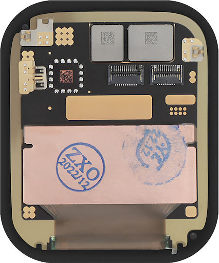 Relife LCD Bildschirm Touch Glas Apple Watch 7 45mm GPS Cellular Schwarz