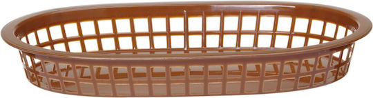 Hendi Coș de pâine Plastic Maro 38cm Hendi Coș de pâine Plastic Maro 38cm