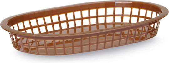 Hendi Coș de pâine Plastic Maro 38cm