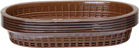 Hendi Coș de pâine Plastic Maro 38cm