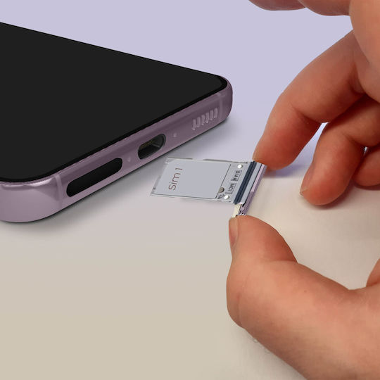 Replacement Sim Card Tray Samsung S23 S23 Plus Lavender