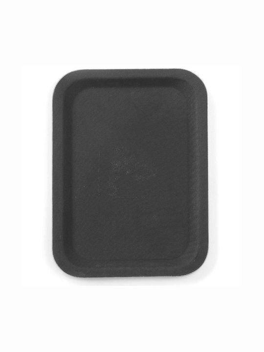 Hendi Rechteckig Serviertablett Rutschfest in Schwarz Farbe 20x28cm 1Stück