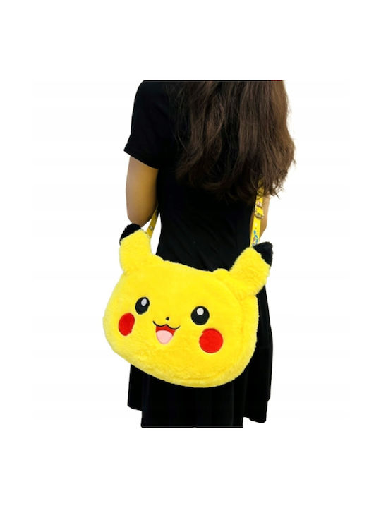 Pikachu Kids Bag Shoulder Bag Yellow