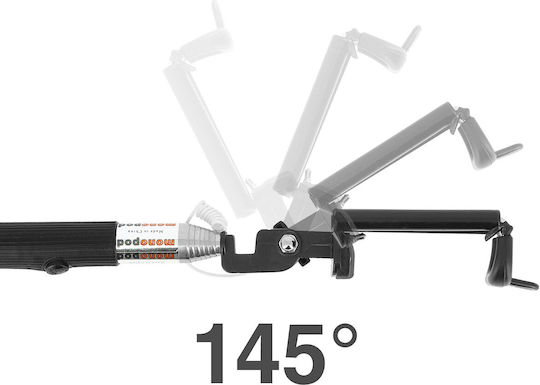 Universal Smartphone Selfie Stick 145° Foldable Expandable Support 3.5mm Jack