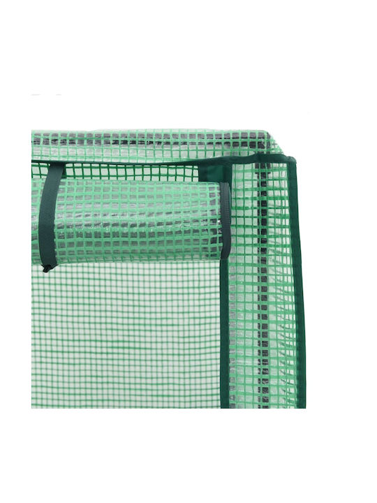 vidaXL Ζαρντινιέρα Πλαστική Ανοιχτό Γκρι 50x80x182εκ.