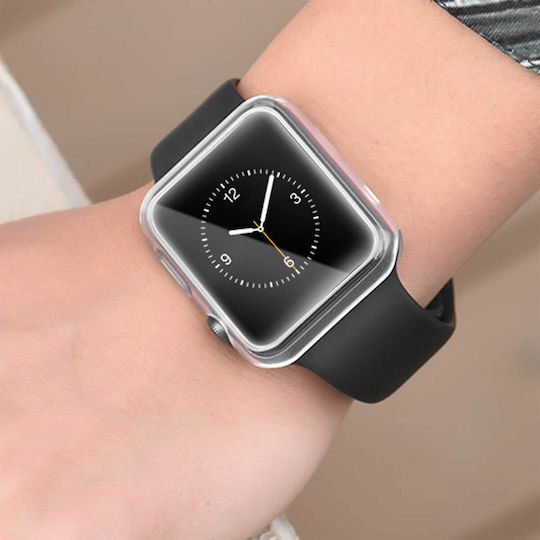 Silicone Case Cover Apple Watch 40mm Ultra Clear