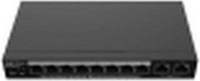 Ruijie RG-ES210GC-LP Managed L2 PoE+ Switch with 10 Gigabit (1Gbps) Ethernet Ports