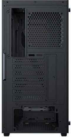 Xigmatek Blade Геймърско Midi Tower Компютърна Кутия с Страничен Прозорец и RGB Осветление Черна