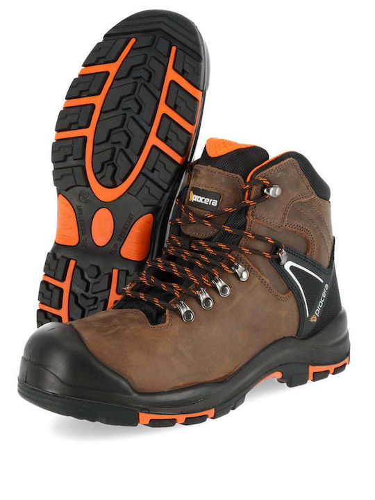 Procera Boots Safety Brown S3 with Certification HRO,SR