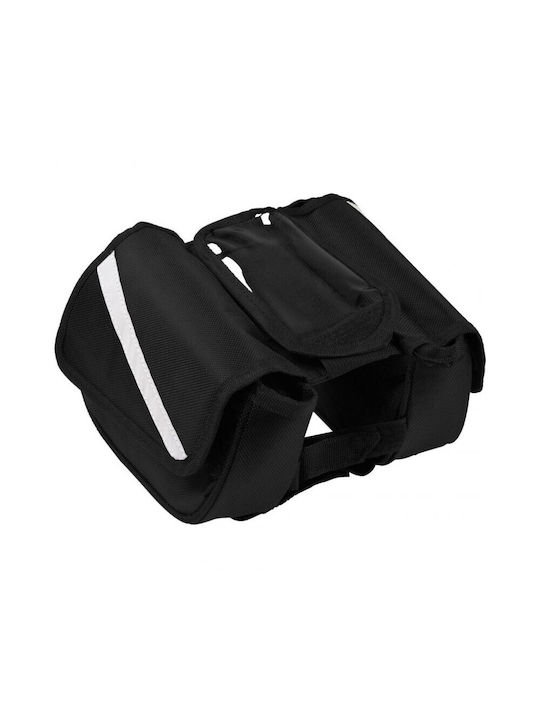 Dunlop 02739 Торба за велосипедна рамка Двойна Black/Blue