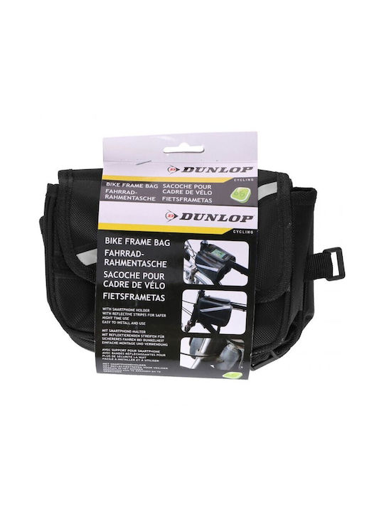 Dunlop 02739 Торба за велосипедна рамка Двойна Black/Blue